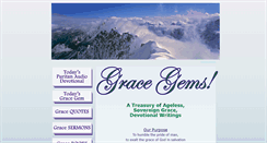 Desktop Screenshot of gracegems.org