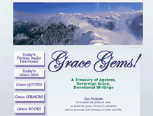 Tablet Screenshot of gracegems.org